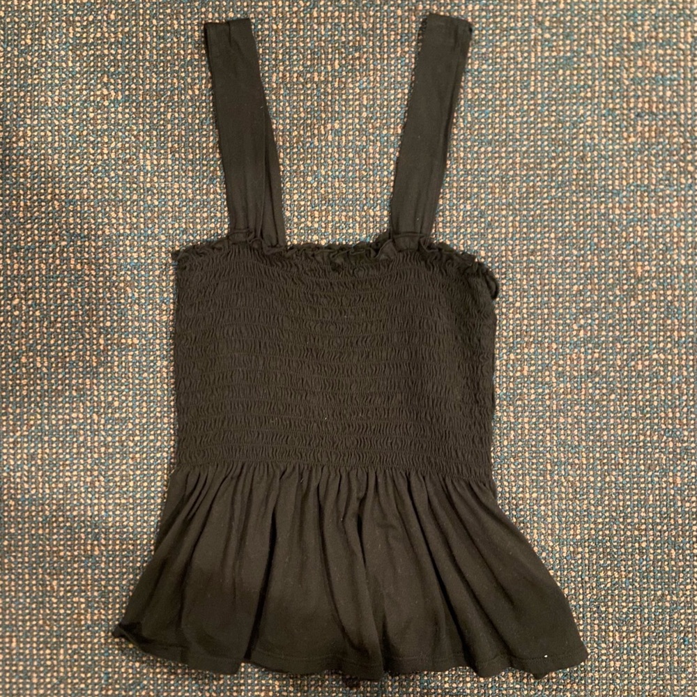 Anthropologie Ruched Tank Top Size S